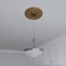 Ekena Millwork Baltimore PVC Medallion (Canopies up to 6 1/2"), 16"OD x 3 1/2"ID x 1"P, Metallic Vintage Gold CMP16BADVG - alternate 9
